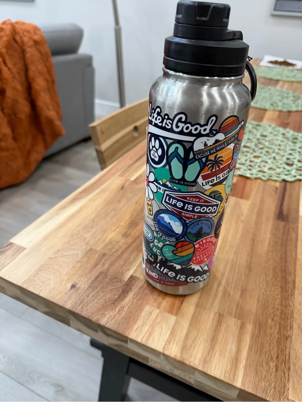 New water bottle life is good